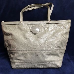 Coach patent leather handbag